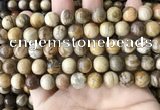 Natural Wood Grain Jasper Gemstone Spacer Beads – 15.5" Strand, 4mm To 12mm Mix – DIY Jewelry