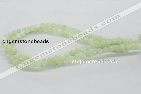 CXJ03 15.5 inches 8mm round New jade gemstone beads wholesale