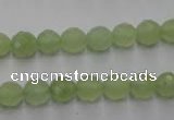 CXJ102 15.5 inches 8mm faceted round New jade beads wholesale