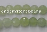 CXJ103 15.5 inches 10mm faceted round New jade beads wholesale