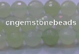 CXJ220 15.5 inches 10mm faceted round New jade beads wholesale