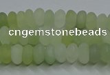 CXJ310 15.5 inches 4*6mm rondelle matte New jade beads wholesale