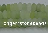 CXJ311 15.5 inches 5*8mm rondelle matte New jade beads wholesale