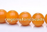 CYJ10 16 inches 6mm round yellow jade gemstone beads Wholesale