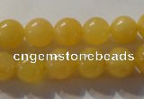 CYJ253 15.5 inches 10mm round yellow jade beads wholesale