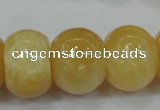 CYJ68 15.5 inches 18*25mm rondelle yellow jade beads wholesale