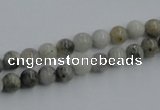 CYQ02 15.5 inches 6mm round natural pyrite quartz beads wholesale