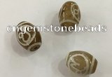 DZI300 10*14mm drum tibetan agate dzi beads wholesale