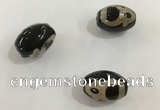 DZI333 10*14mm drum tibetan agate dzi beads wholesale