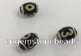 DZI354 10*14mm drum tibetan agate dzi beads wholesale