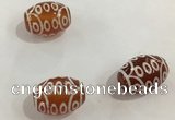 DZI366 10*14mm drum tibetan agate dzi beads wholesale