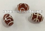 DZI368 10*14mm drum tibetan agate dzi beads wholesale