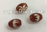 DZI393 10*14mm drum tibetan agate dzi beads wholesale