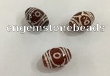 DZI397 10*14mm drum tibetan agate dzi beads wholesale