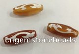 DZI425 10*28mm drum tibetan agate dzi beads wholesale