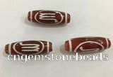 DZI438 10*30mm drum tibetan agate dzi beads wholesale