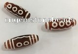 DZI450 10*30mm drum tibetan agate dzi beads wholesale