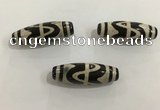 DZI470 10*30mm drum tibetan agate dzi beads wholesale