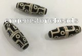 DZI476 10*30mm drum tibetan agate dzi beads wholesale