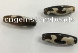 DZI481 10*30mm drum tibetan agate dzi beads wholesale