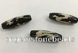 DZI486 10*30mm drum tibetan agate dzi beads wholesale