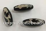 DZI491 10*30mm drum tibetan agate dzi beads wholesale