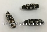 DZI507 10*30mm drum tibetan agate dzi beads wholesale