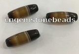 DZI530 10*28mm drum tibetan agate dzi beads wholesale