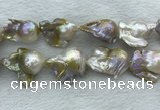 FWP370 15 inches 18mm - 22mm baroque freshwater nucleated pearl beads