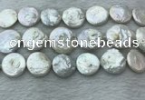 FWP381 15 inches 18mm - 20mm coin freshwater pearl beads