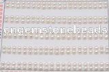 FWP450 half-drilled 3-3.5mm bread freshwater pearl beads