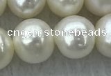 FWP78 15 inches 7mm - 8mm potato white freshwater pearl strands