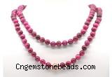 GMN8053 18 - 36 inches 8mm, 10mm red tiger eye 54, 108 beads mala necklaces