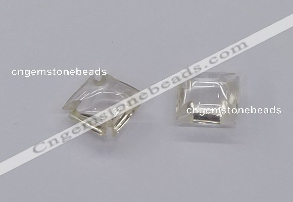 NGC1802 20*20mm diamond white crystal connectors wholesale