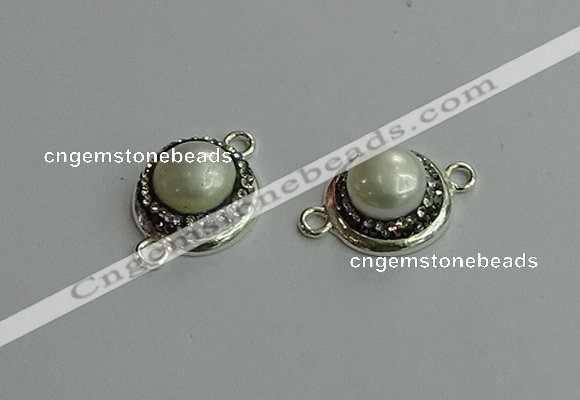 NGC6640 16mm coin pearl connectors wholesale