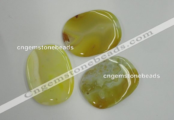 NGC72 40*55mm - 55*65mm freeform agate connectors wholesale