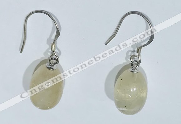 NGE414 10*14mm teardrop citrine earrings wholesale