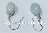 NGE419 10*14mm teardrop aquamarine earrings wholesale