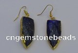 NGE5073 12*35mm - 15*40mm arrowhead lapis lazuli pendants