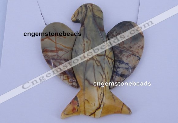 NGP10 Picasso jasper gemstone pendants set jewelry wholesale