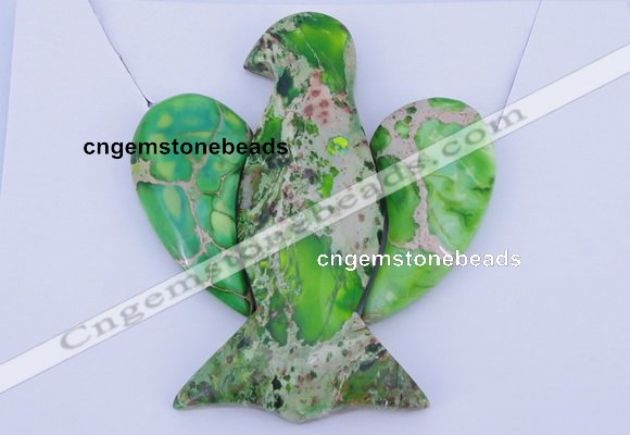 NGP101 Dyed imperial jasper gemstone pendants set jewelry wholesale