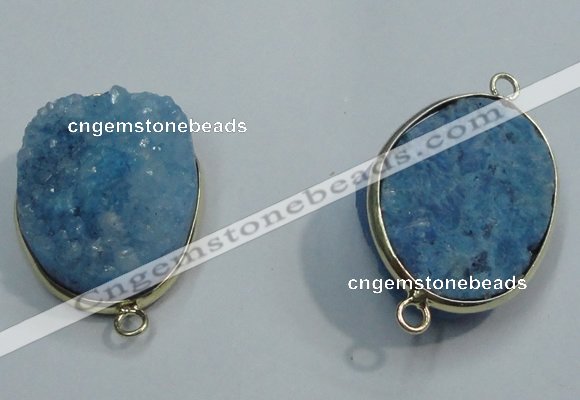 NGP1055 20*30mm - 25*35mm freeform druzy agate beads pendant