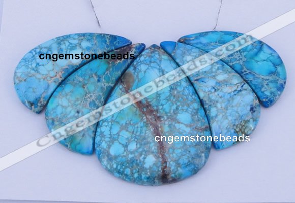 NGP106 Dyed imperial jasper gemstone pendants set jewelry wholesale