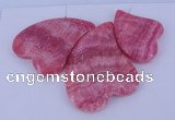 NGP110 Dyed rhodochrosite gemstone pendants set jewelry wholesale