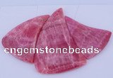 NGP111 Dyed rhodochrosite gemstone pendants set jewelry wholesale