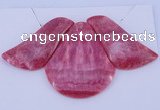 NGP112 Dyed rhodochrosite gemstone pendants set jewelry wholesale