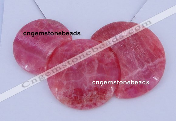 NGP114 Dyed rhodochrosite gemstone pendants set jewelry wholesale