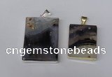 NGP1156 25*35mm - 40*50mm freeform montana agate pendants