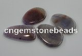 NGP1175 35*45mm - 40*60mm freeform agate gemstone pendants wholesale