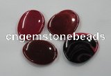 NGP1176 40*50mm - 50*60mm freeform agate gemstone pendants wholesale